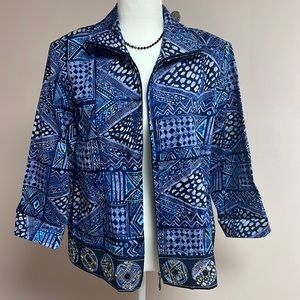 Drapers & Damon’s lightweight jacket Stretch Petites Large New!